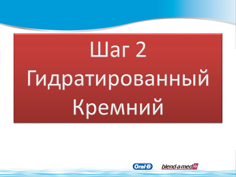 Шаг 2  Гидратированный Кремний